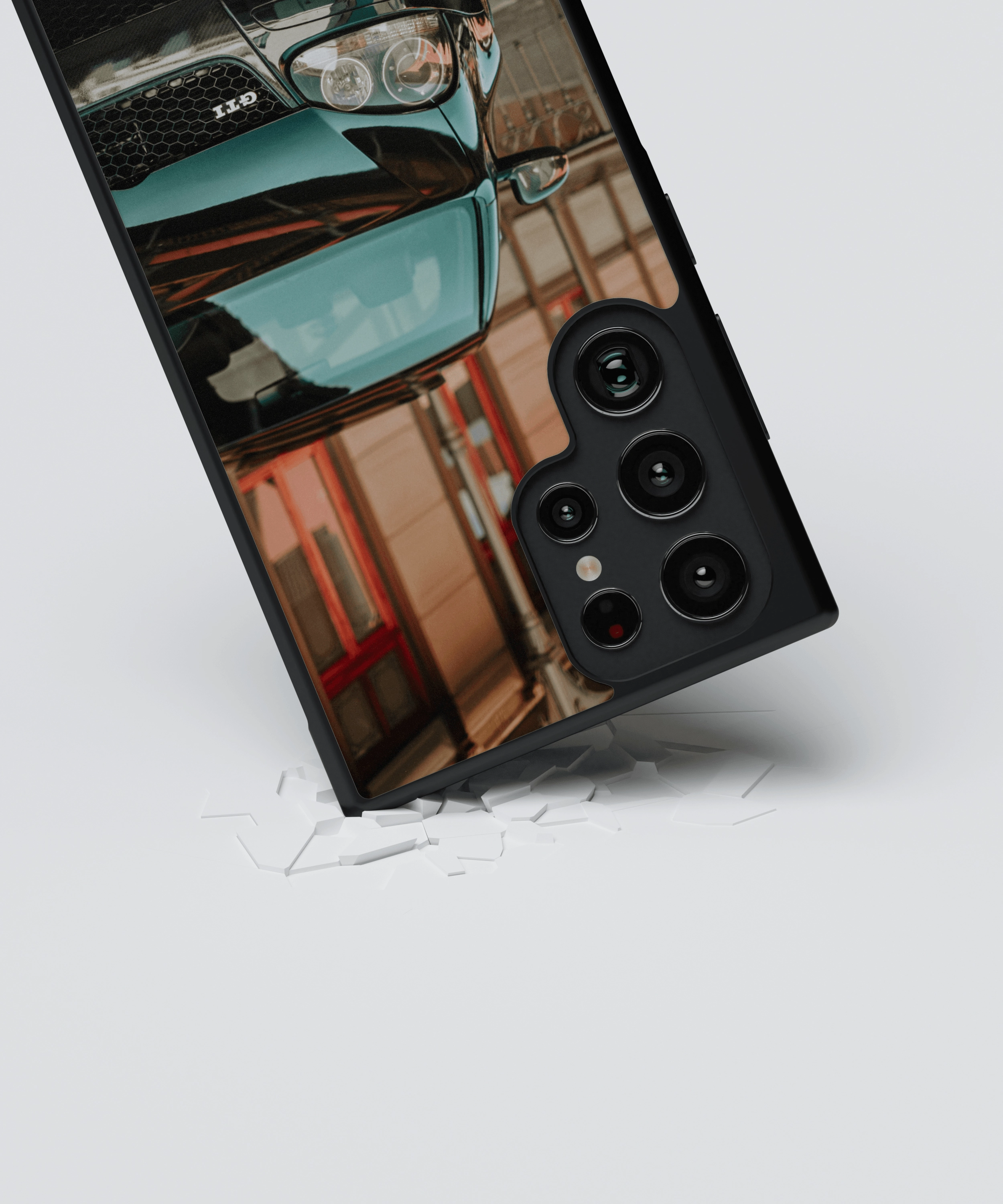 Luxury Coating Soft Surface Design Custom Photo Case Galaxy