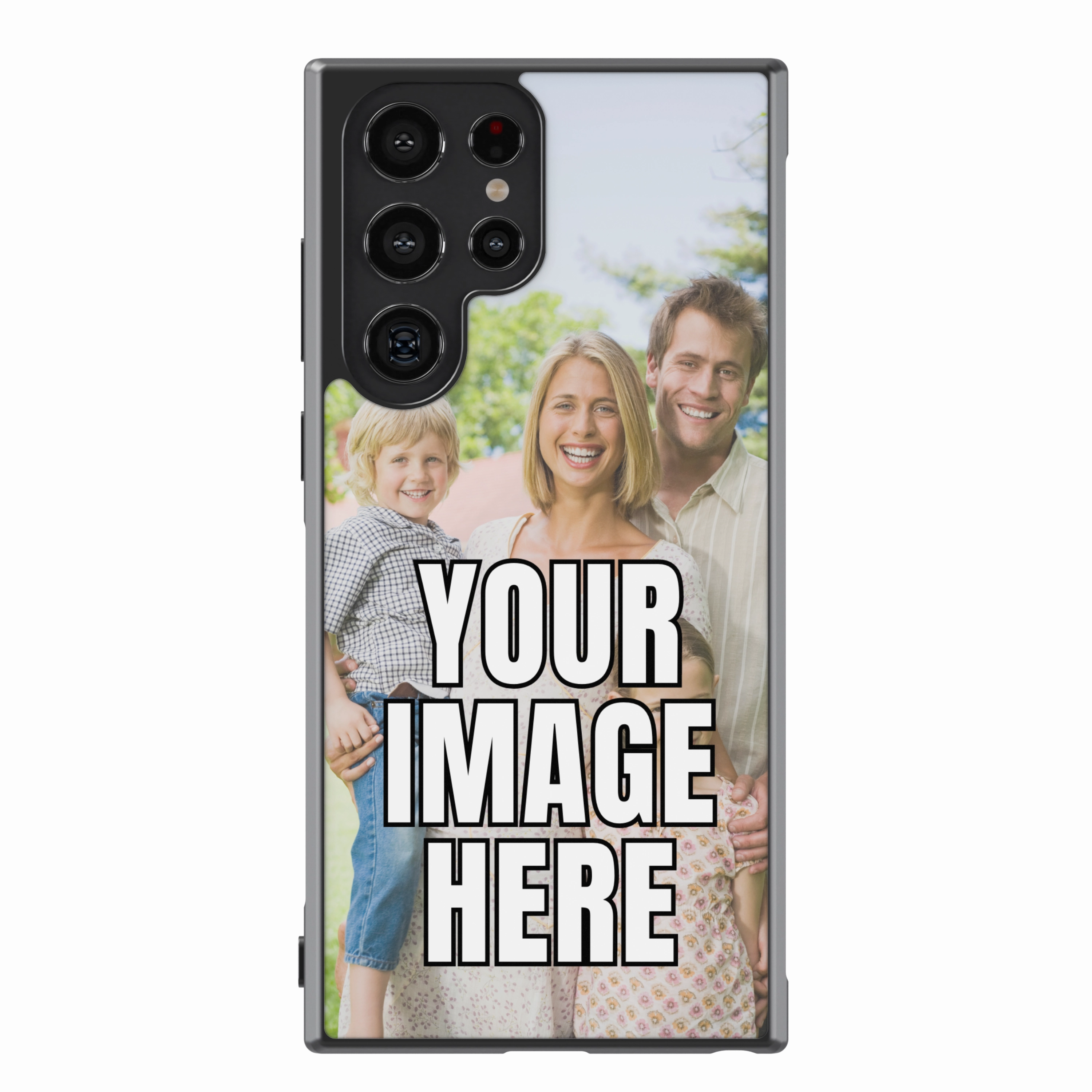 Custom Photo Case Galaxy Premium Surface Reusable Material