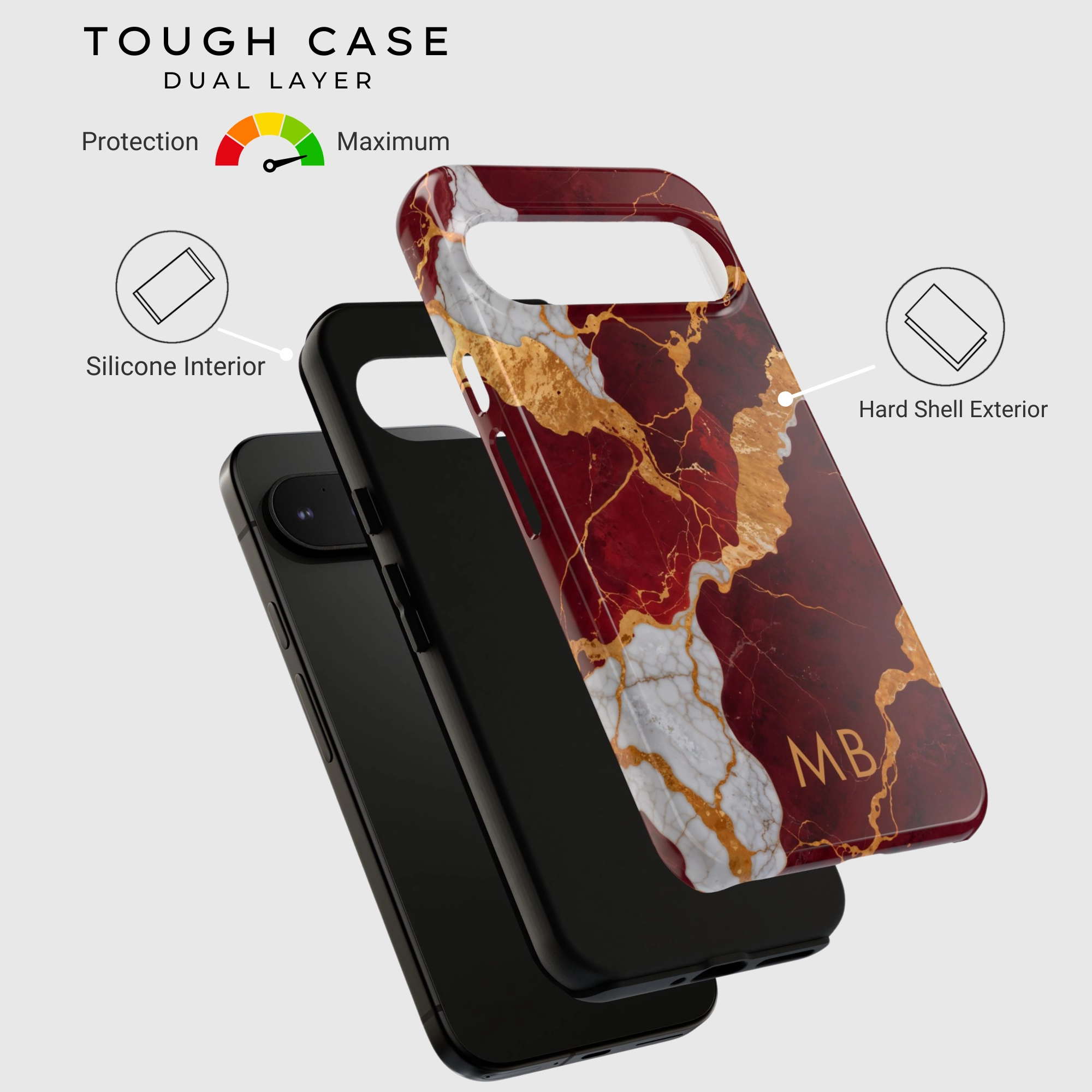 Crimson Luxe Trendy Aesthetic