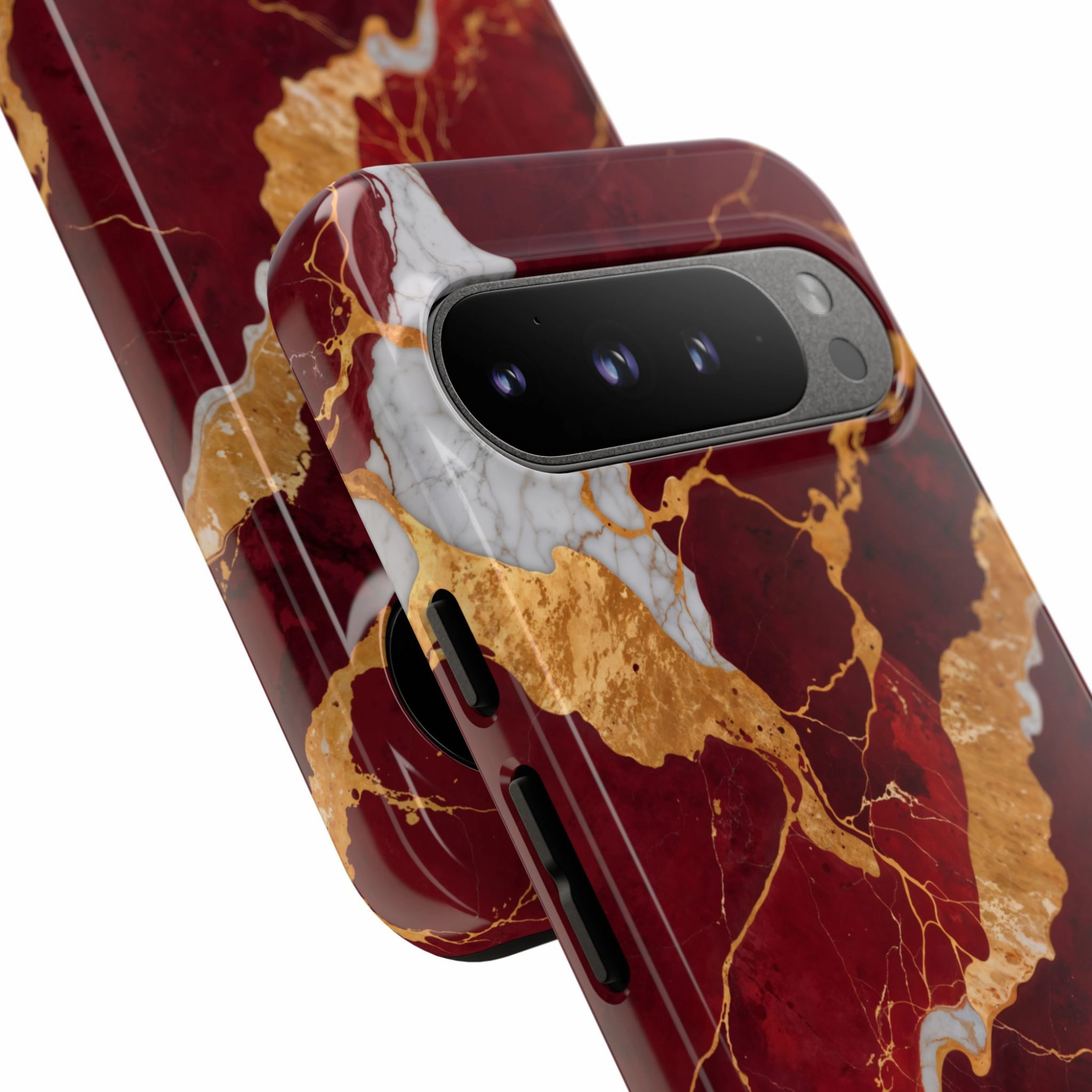 Crimson Luxe Stylish Detail Layer