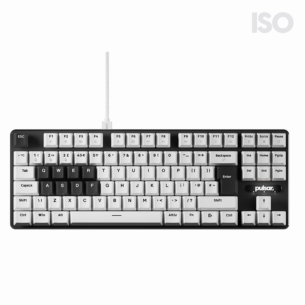 Macro Ready [ISO] PCMK 2 HE TKL Hall Effect Magnetic Gaming Keyboard