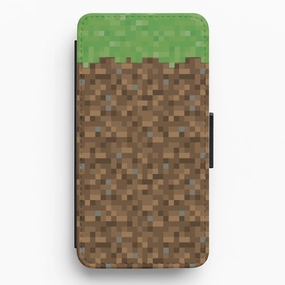 Dirt Block Flip / Wallet Phone Case Rugged Build