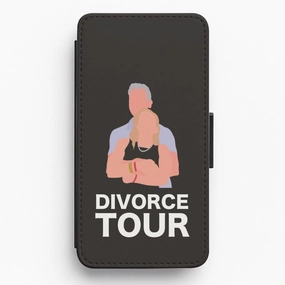 Lightweight Grip Soft Touching Divorce Tour Flip / Wallet Phone Case