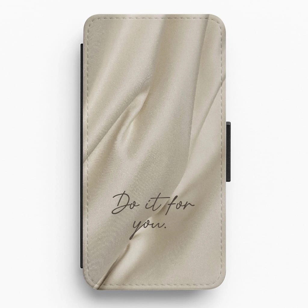 Do It For You Silk Flip / Wallet Phone Case Drop Protection Classic Grip
