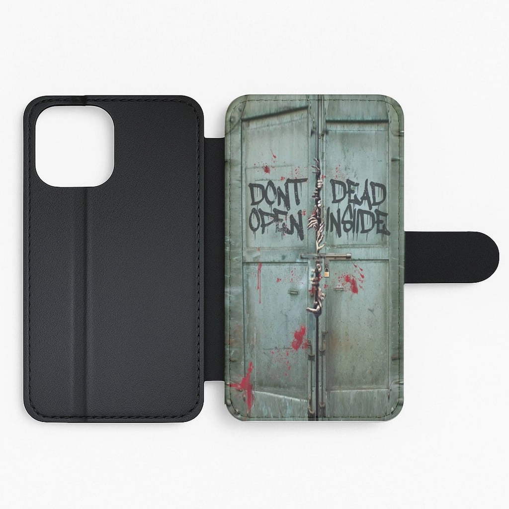 Don't Open Dead Inside Flip / Wallet Phone Case Durable Build Quality Comfort touch
