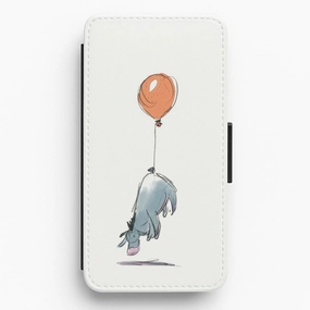 Donkey And His Balloon Flip / Wallet Phone Case Functional Design