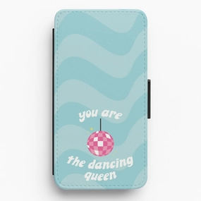 Minimal Aesthetic Polished Detail Dancing Queen Flip / Wallet Phone Case