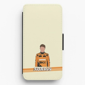 Minimal Touch Smooth Pattern Norris Flip / Wallet Phone Case