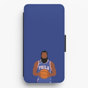 Harden - Basketball Flip / Wallet Phone Case Handy Use