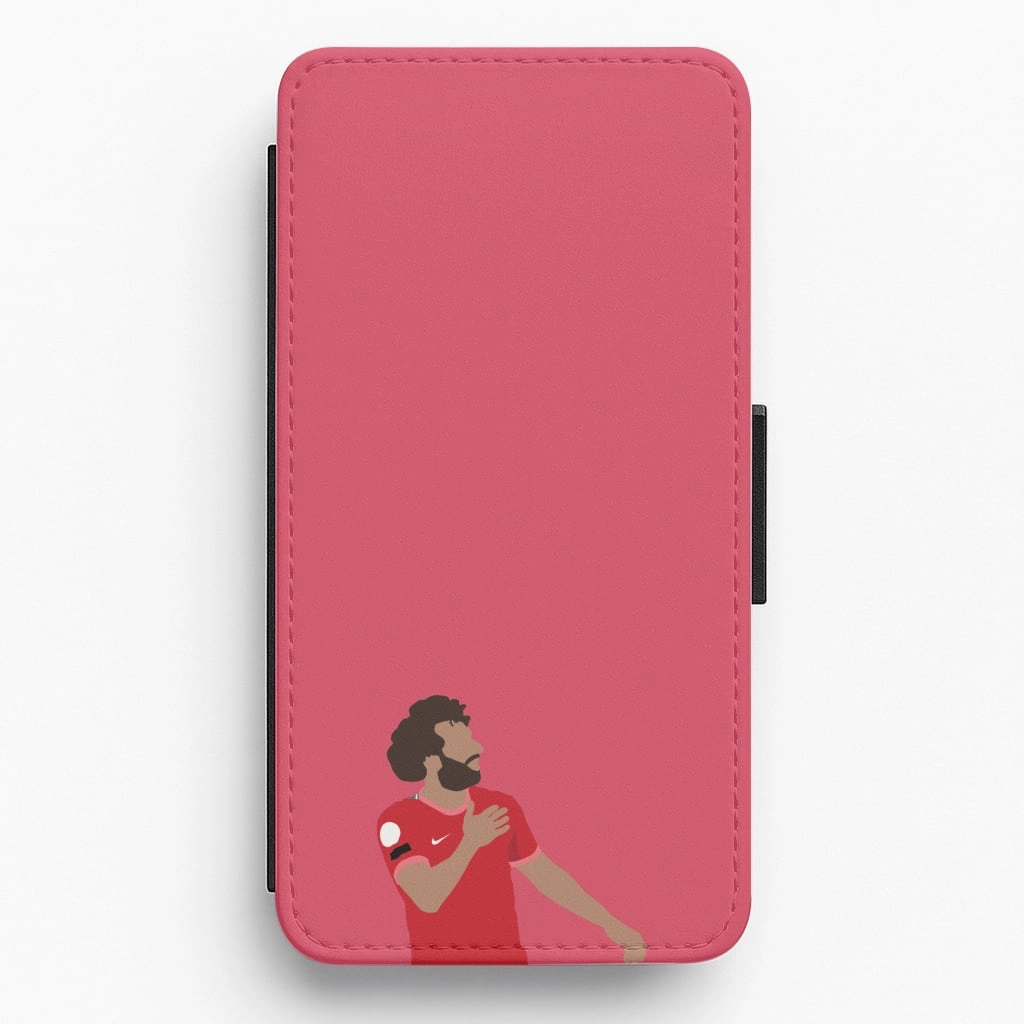 Salah - Football Flip / Wallet Phone Case Modern Texture Build