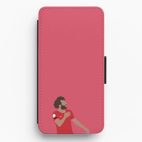 Salah - Football Flip / Wallet Phone Case Modern Texture Build