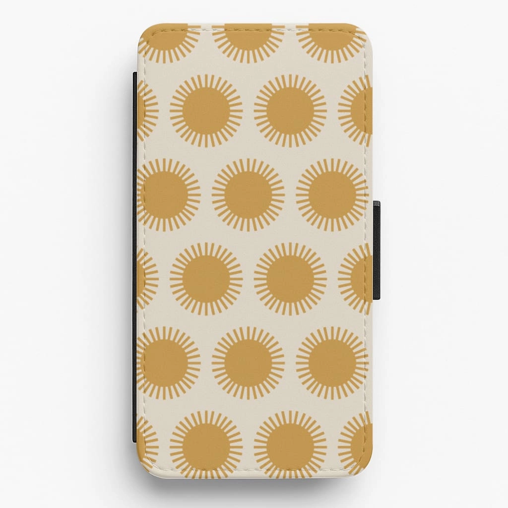 Spring Sunshine Flip / Wallet Phone Case Durable Detail slim fit