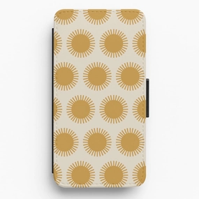 Spring Sunshine Flip / Wallet Phone Case Durable Detail slim fit