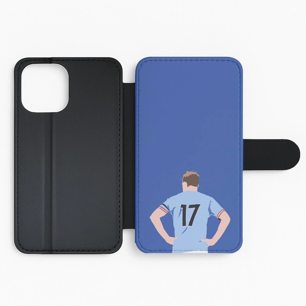 De Bruyne - Football Flip / Wallet Phone Case Luxury Grip Luxury Look