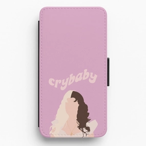 Crybaby Flip / Wallet Phone Case Rugged Design Color Gradient