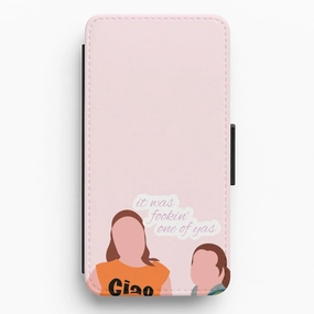 Vivid colors Fashion Design It Was Fookin' One Of Yas - British Pop Culture Flip / Wallet Phone Case