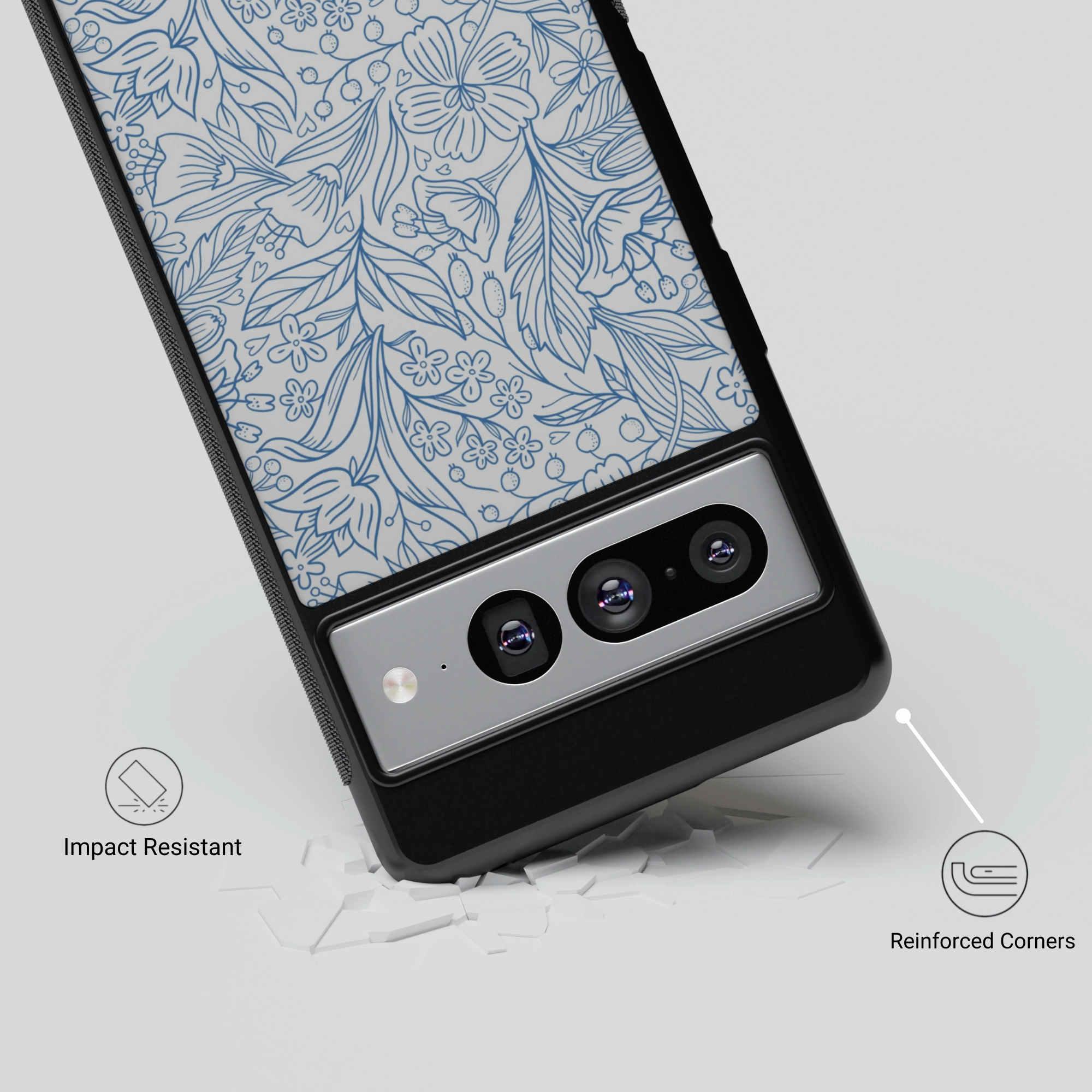 Bluewood Petals Luxury Grip Creative Form