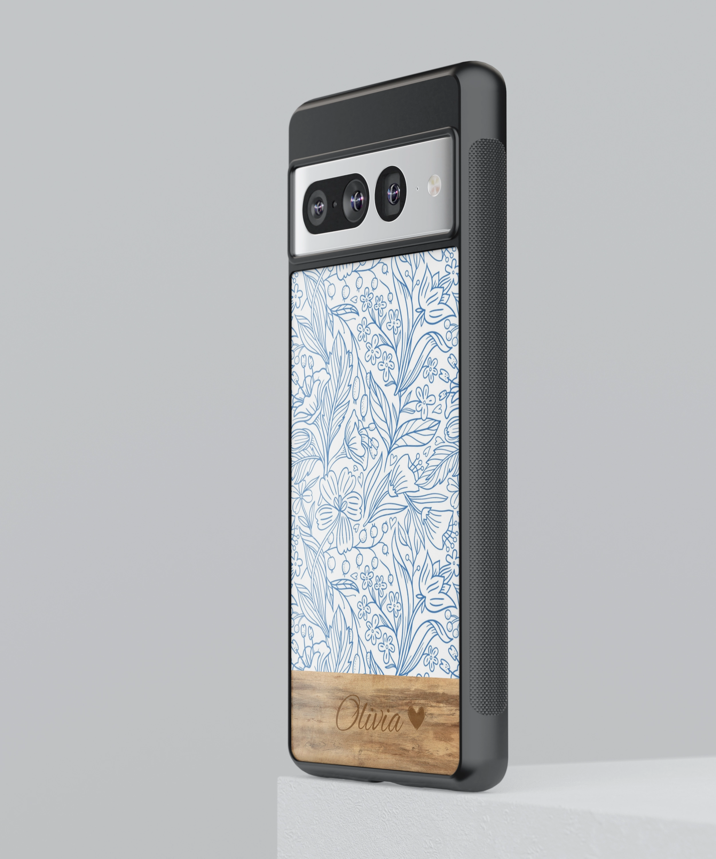 Bluewood Petals Colorful Finish Marble Texture