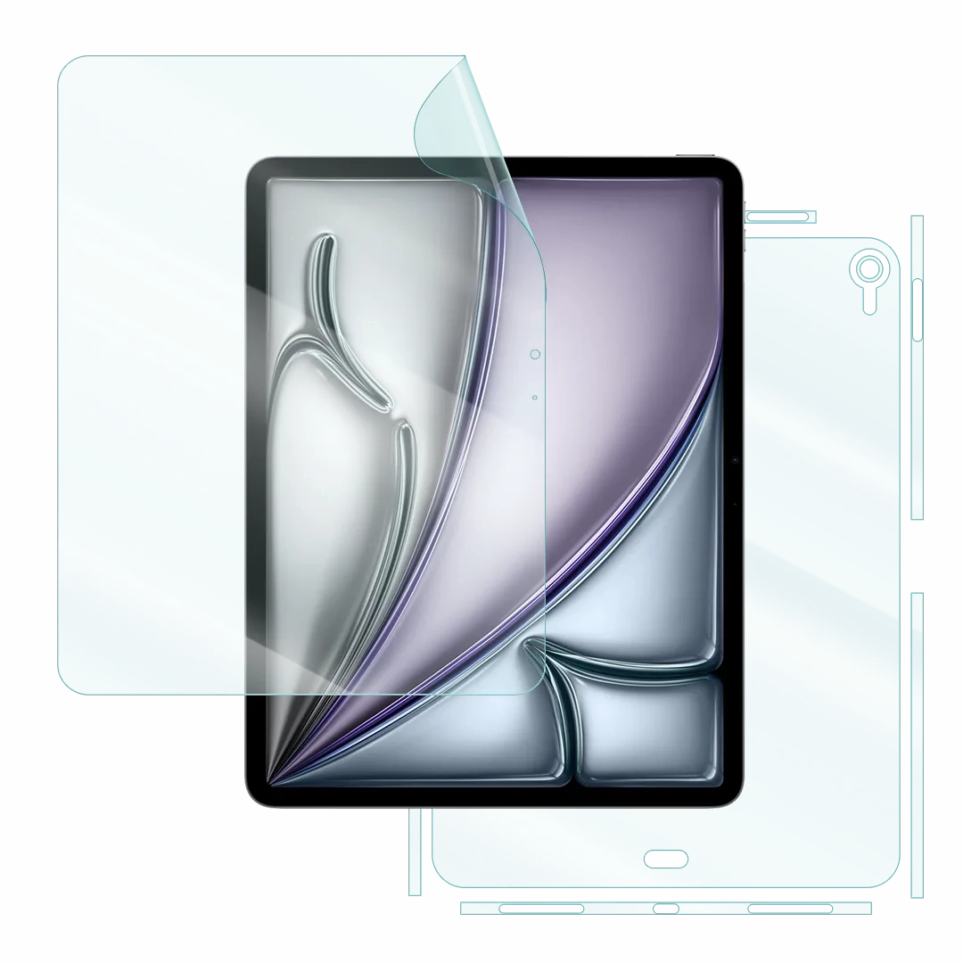 Apple iPad Air 13 inch (M2 2024) Screen Protector Fingerprint Proof Edge Defense Guard