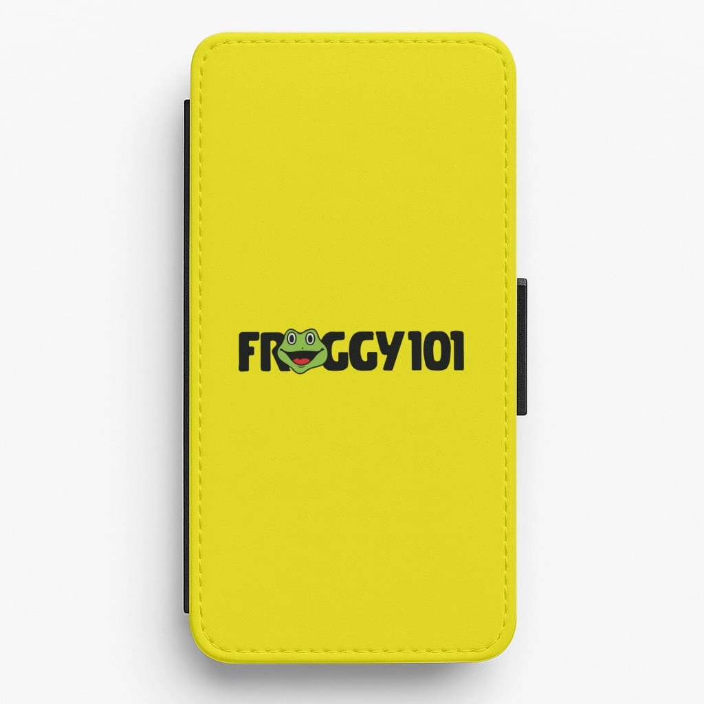 Clear Protection Flexible Detail Design Froggy 101 Flip / Wallet Phone Case