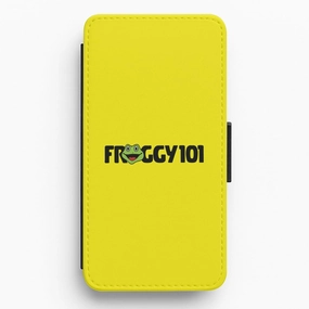 Clear Protection Flexible Detail Design Froggy 101 Flip / Wallet Phone Case
