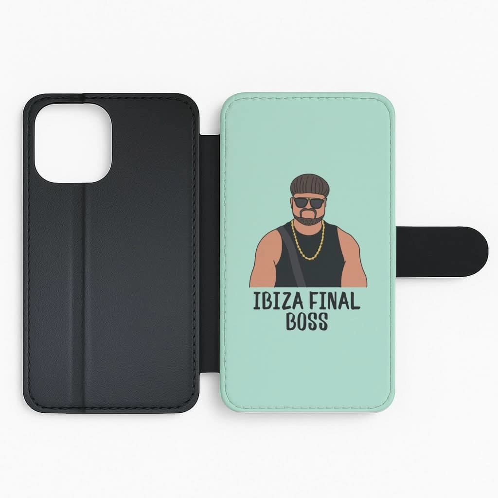 Ibiza Final Boss Flip / Wallet Phone Case Minimal Touch