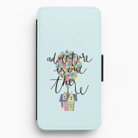 Adventure Is Out There Flip / Wallet Phone Case Stylish Detail Gloss Finish Design