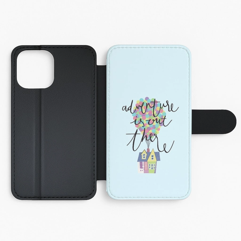 Adventure Is Out There Flip / Wallet Phone Case Refined Texture