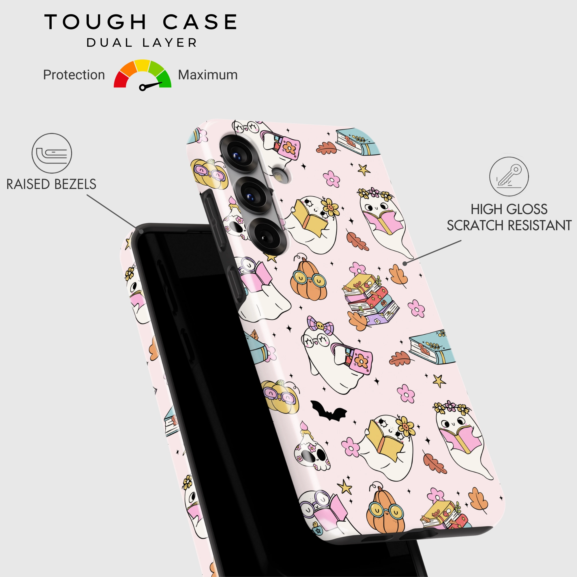 Spooky Scholar Soft touch finish