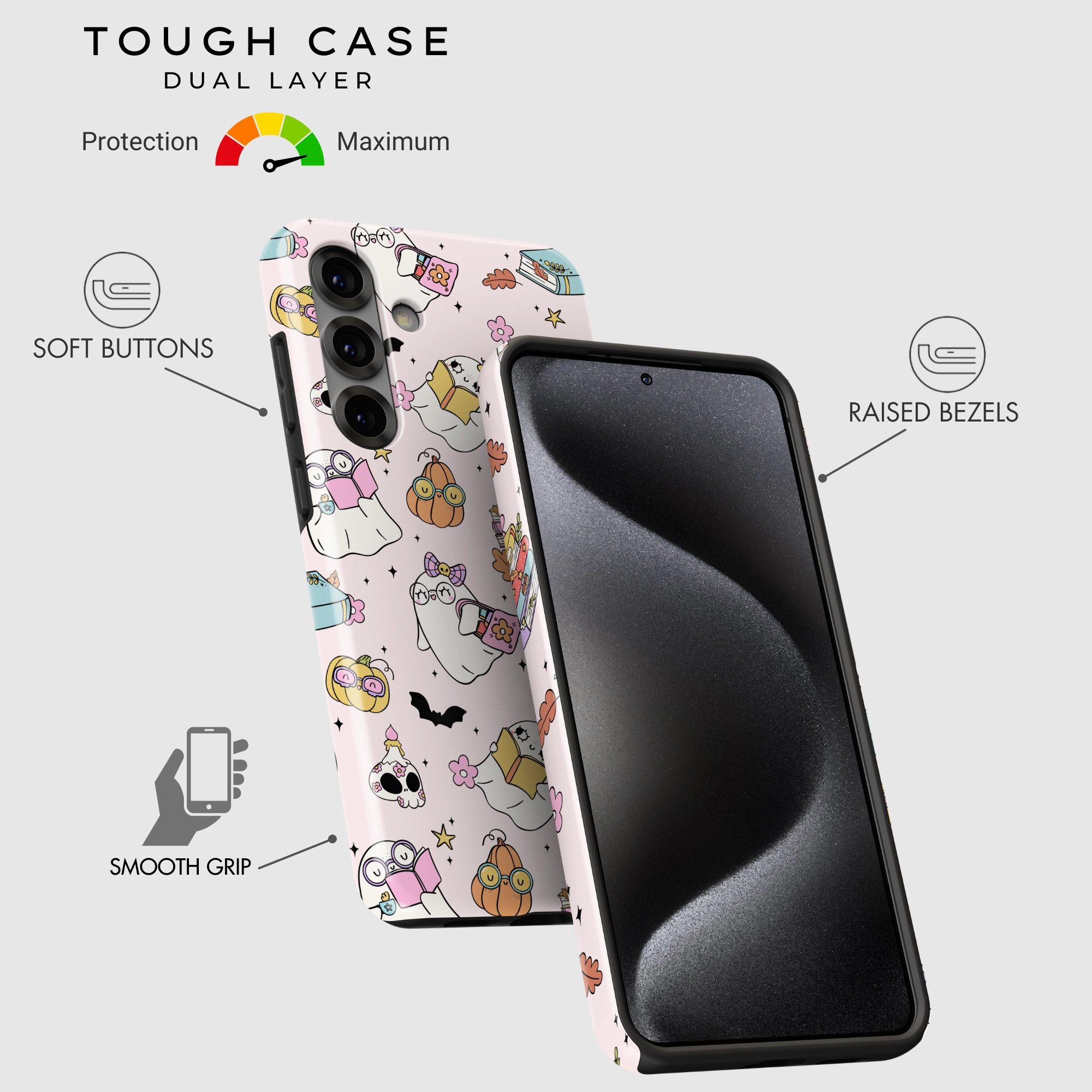 Clear Finish Casual Look Spooky Scholar