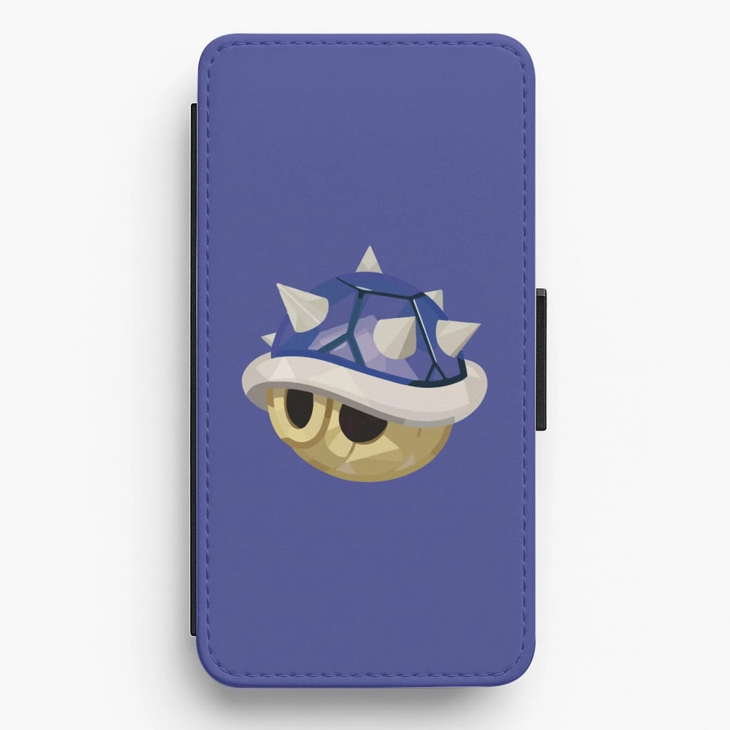 Spiny Shell - Mario Flip / Wallet Phone Case Easy Access