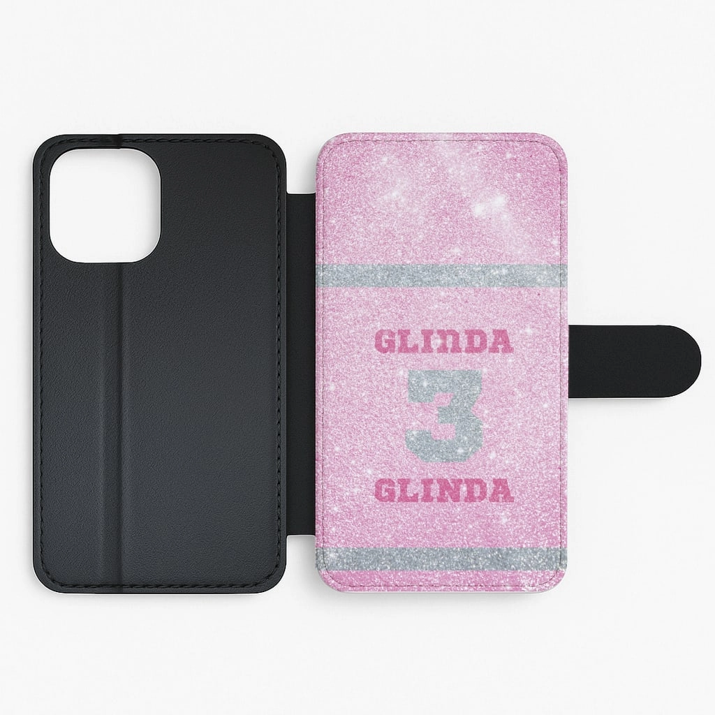 Glinda 3 Flip / Wallet Phone Case Magnetic Mount Compatible