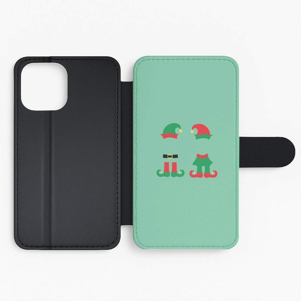 Recyclable Material Elf Body - Christmas Flip / Wallet Phone Case