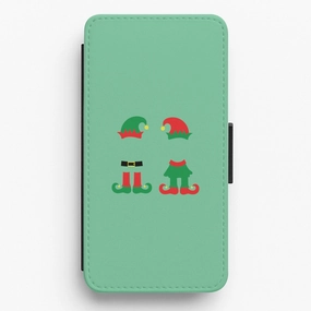 Elf Body - Christmas Flip / Wallet Phone Case Light Protection
