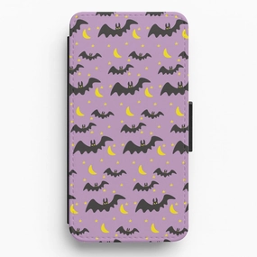 Halloween Pattern 4 Flip / Wallet Phone Case Modern Edge Layer Slim Look
