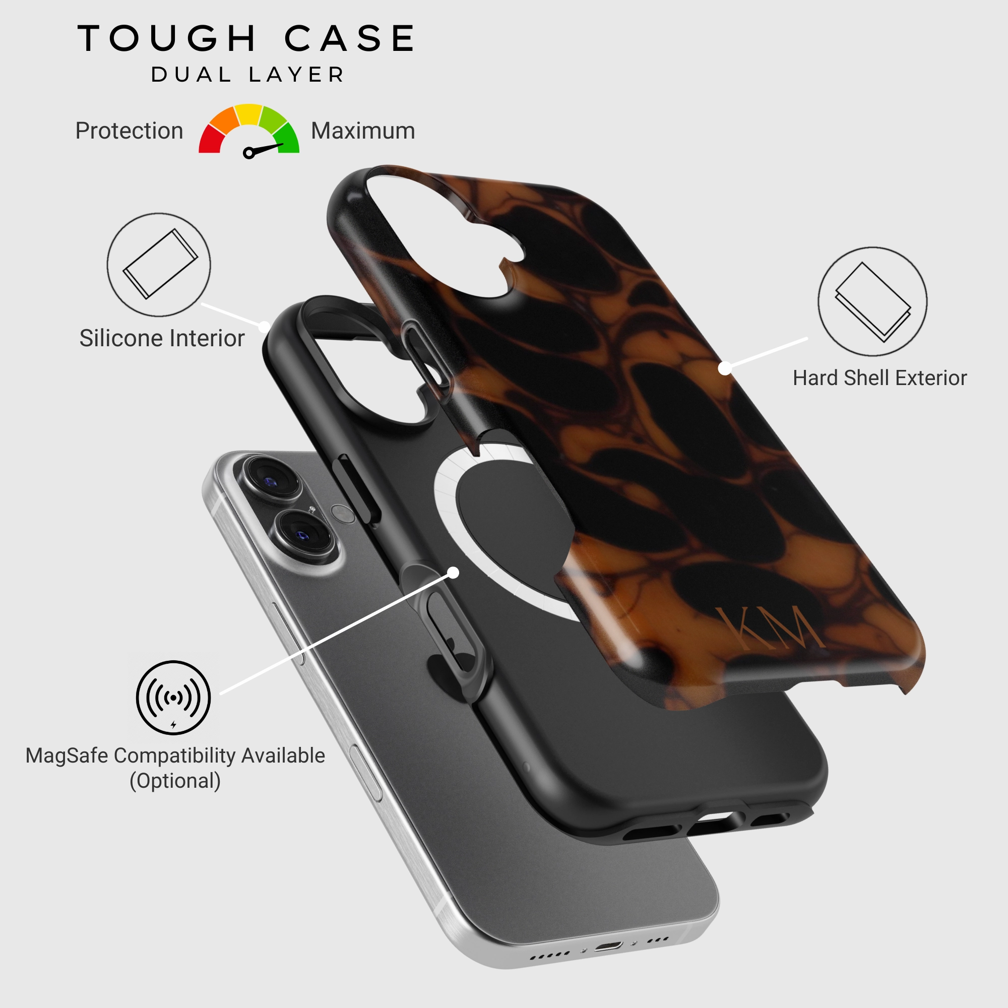 Tortoise Luxe Comfort Accessory Modern Pattern Style