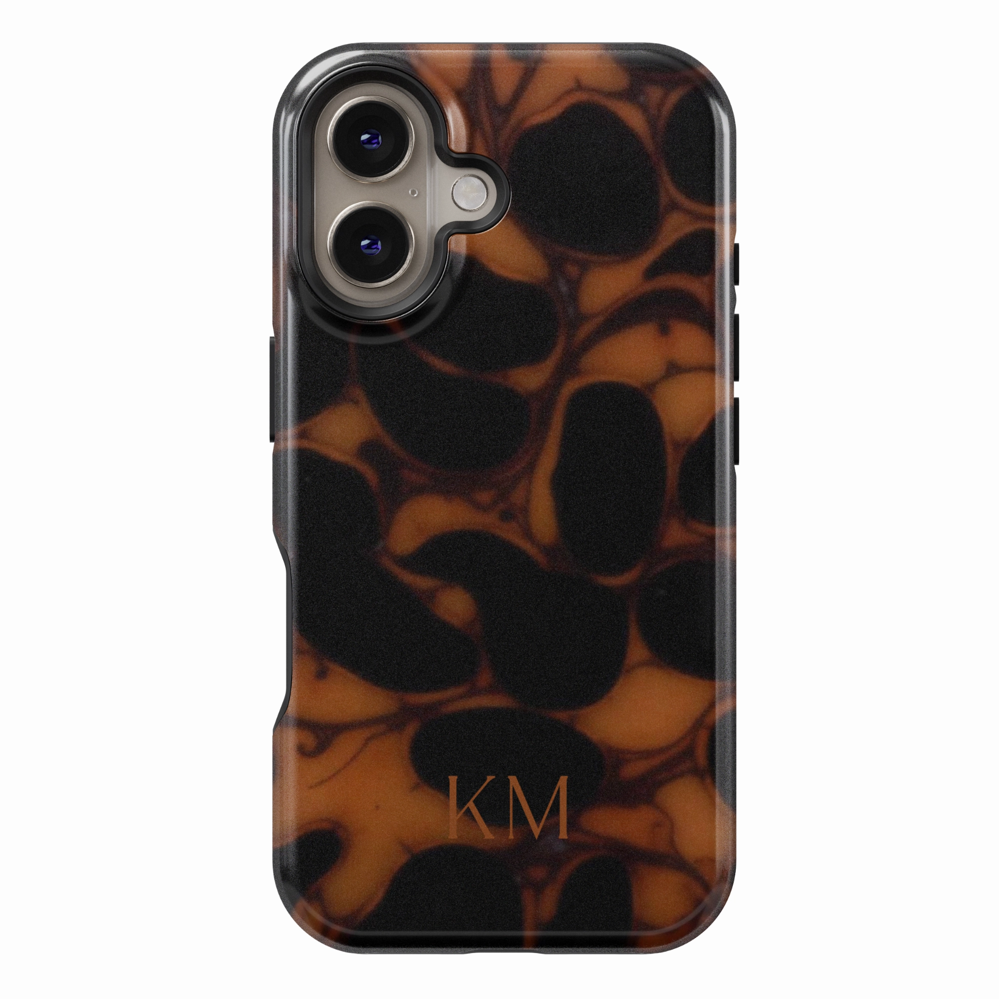 Tortoise Luxe Durable Pattern Glossy Texture Layer