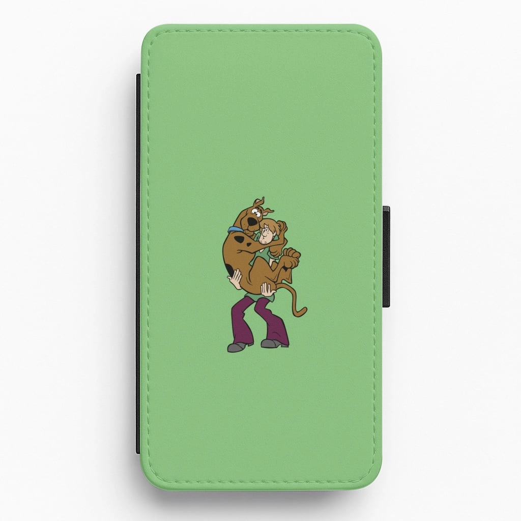 Shaggy And Scooby - Scoob Flip / Wallet Phone Case Minimal Texture Layer Sport Inspired