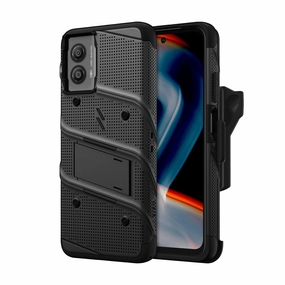 ZIZO BOLT Bundle moto g power 5G (2024) Case - Black Soft Shape