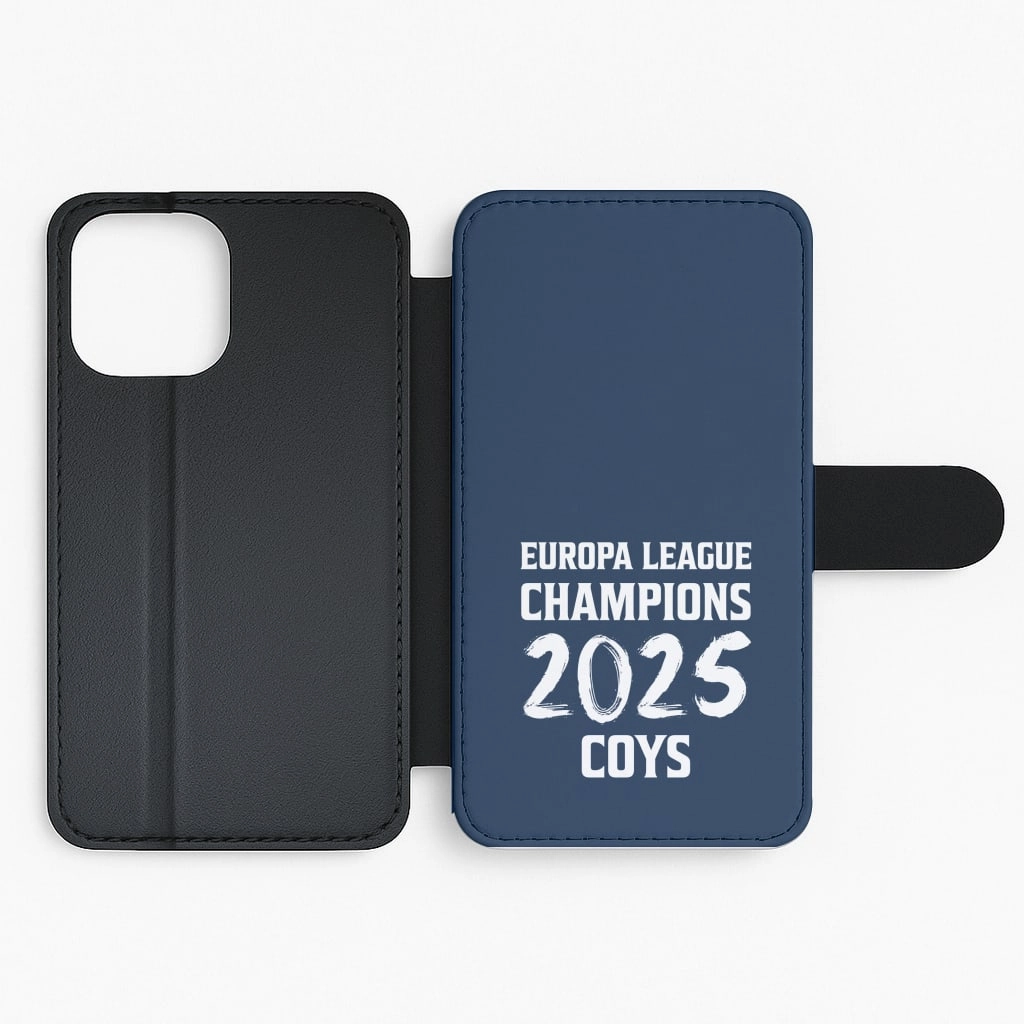 Comfort Finish Layer Smooth Lining Europa League Winners 2025 - COYS Flip / Wallet Phone Case