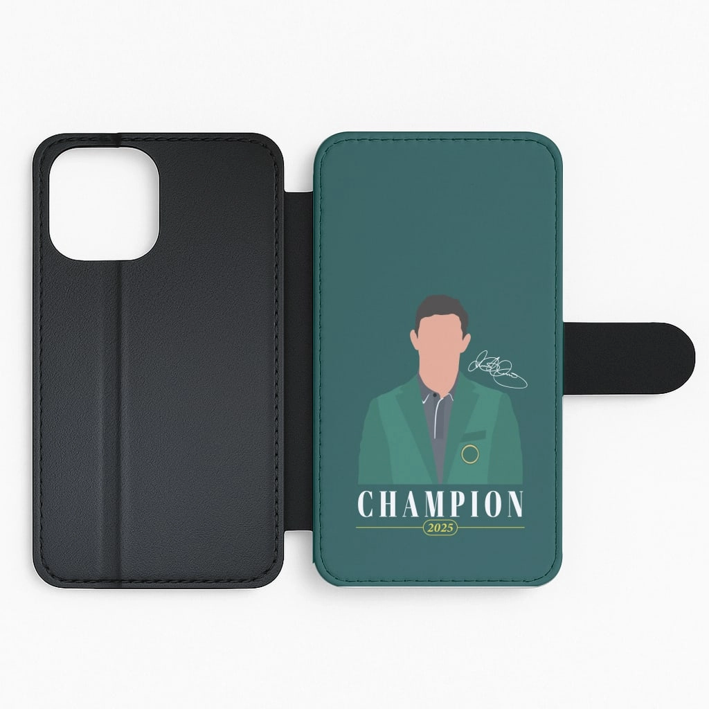Rory Champion 2025 Signature Flip / Wallet Phone Case Shock Layer
