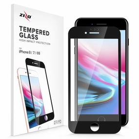 Smooth Craftsmanship ZIZO TEMPERED GLASS Screen Protector for iPhone SE (3rd and 2nd gen)/8/7