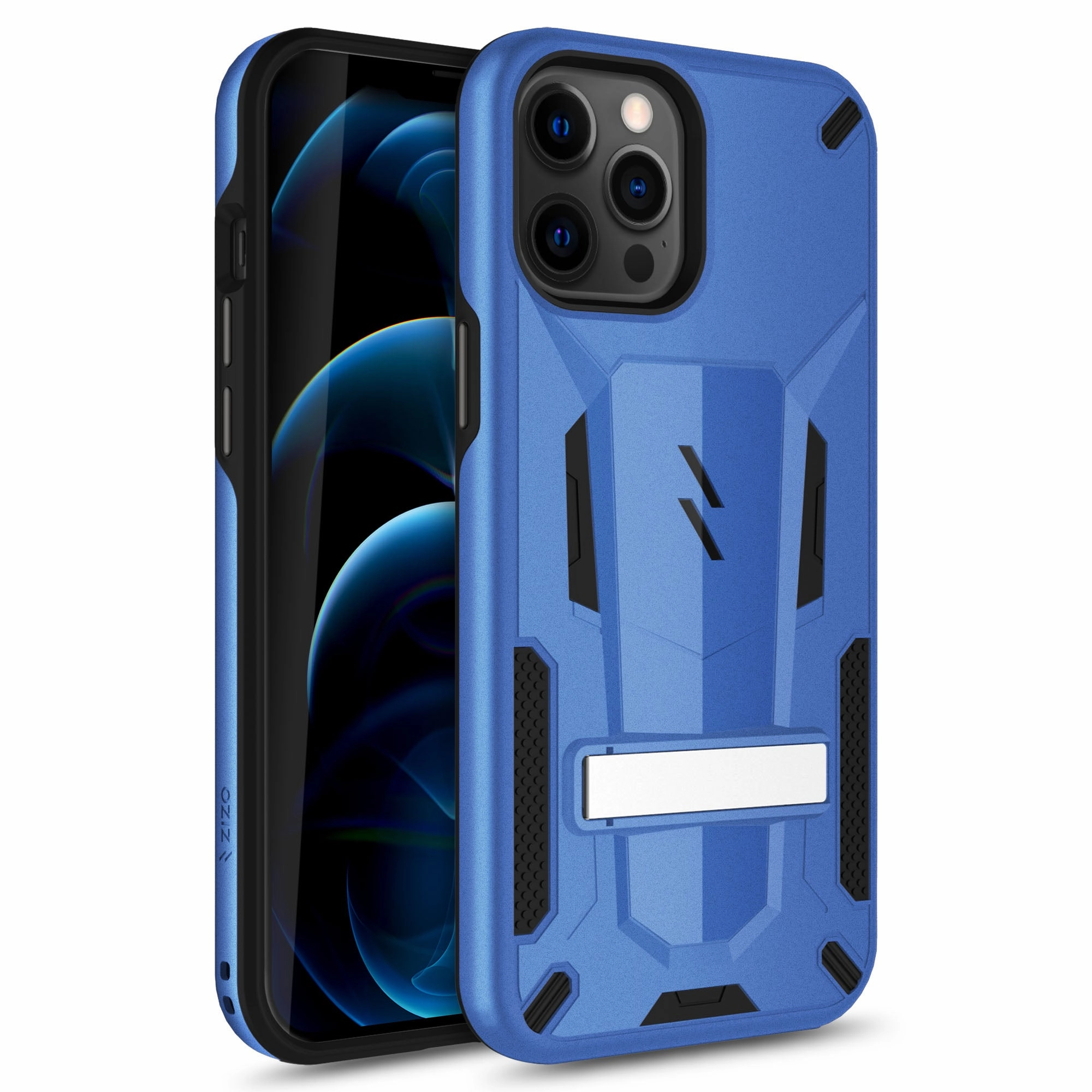 Subtle Touch ZIZO TRANSFORM Series iPhone 12 Pro Max Case - Blue
