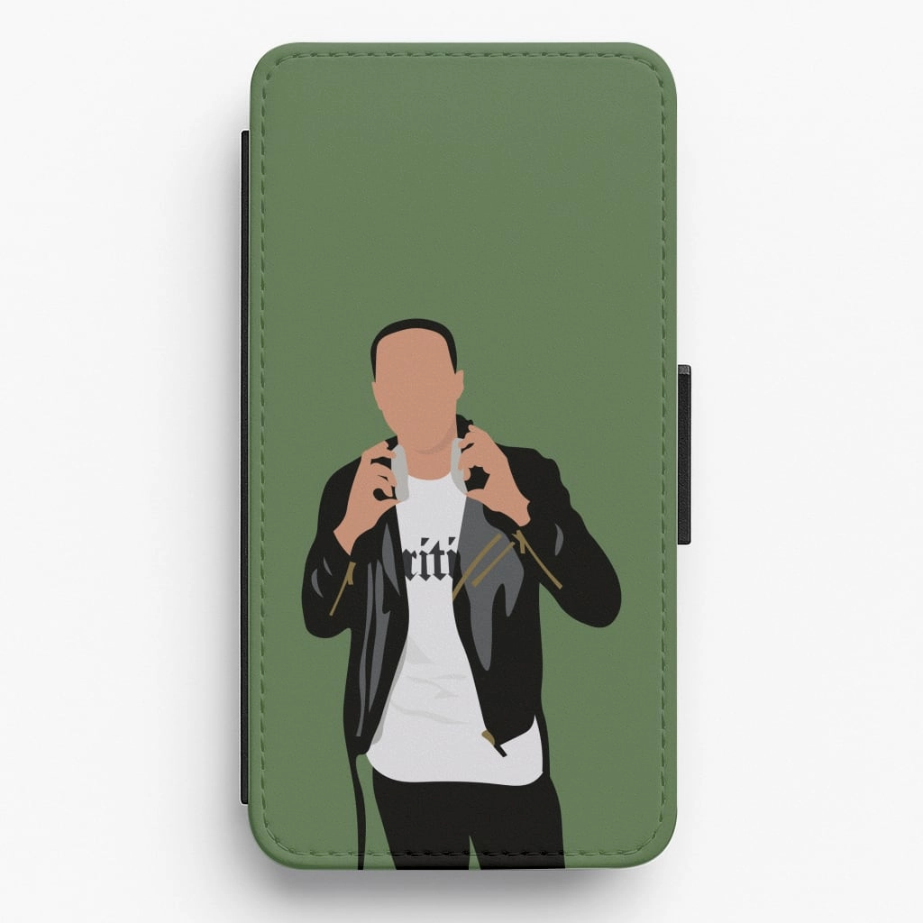 Modern Layer Transparent Shell Marvin Humes Flip / Wallet Phone Case