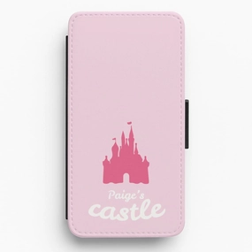 Fairytale Castle - Personalised Fairytale Flip / Wallet Phone Case Matte Texture Finish