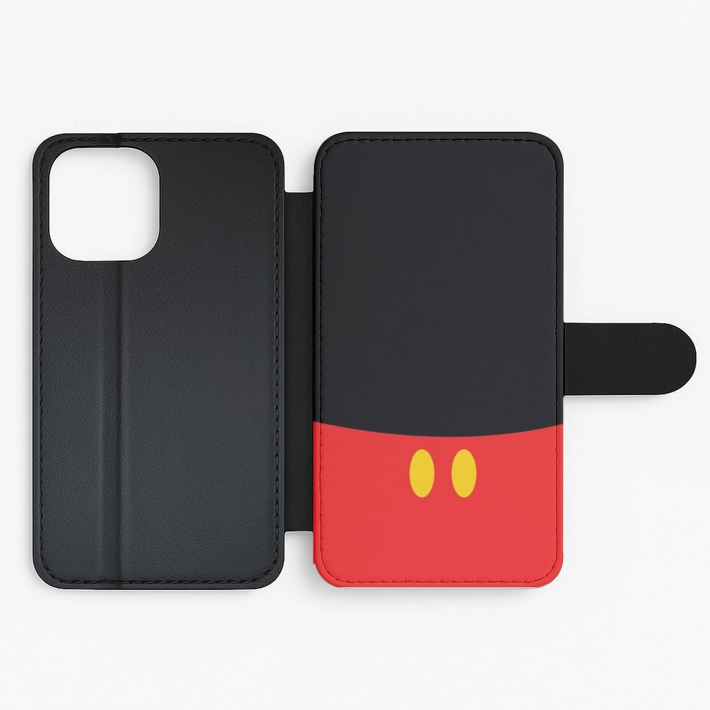 Universal Fit Fairytale Mouse Outfit Flip / Wallet Phone Case