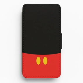 High protection Refined Finish Fairytale Mouse Outfit Flip / Wallet Phone Case