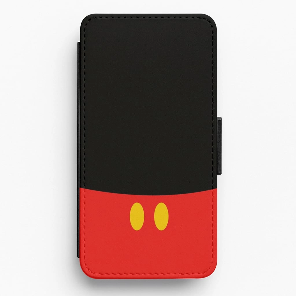 High protection Refined Finish Fairytale Mouse Outfit Flip / Wallet Phone Case