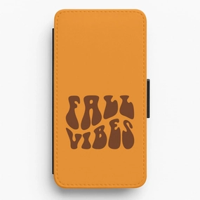 Compact Structure Fall Vibes Flip / Wallet Phone Case