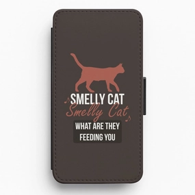 Smelly Cat Flip / Wallet Phone Case Outdoor Use